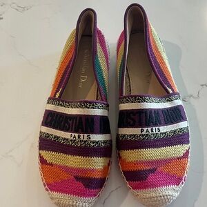 Christian Dior Espadrille Flat shoe size 37